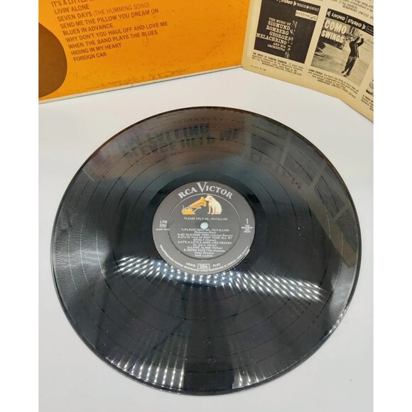 Vintage 1962 Hank Locklin Please Help Me I'm Falling RCA LPM-2291 Mono Vinyl LP - Picture 3 of 16